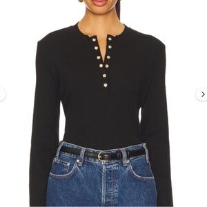 NWT Anine Bing Alessia long sleeve top